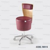  suite stool with backrest   Denirashop.ru