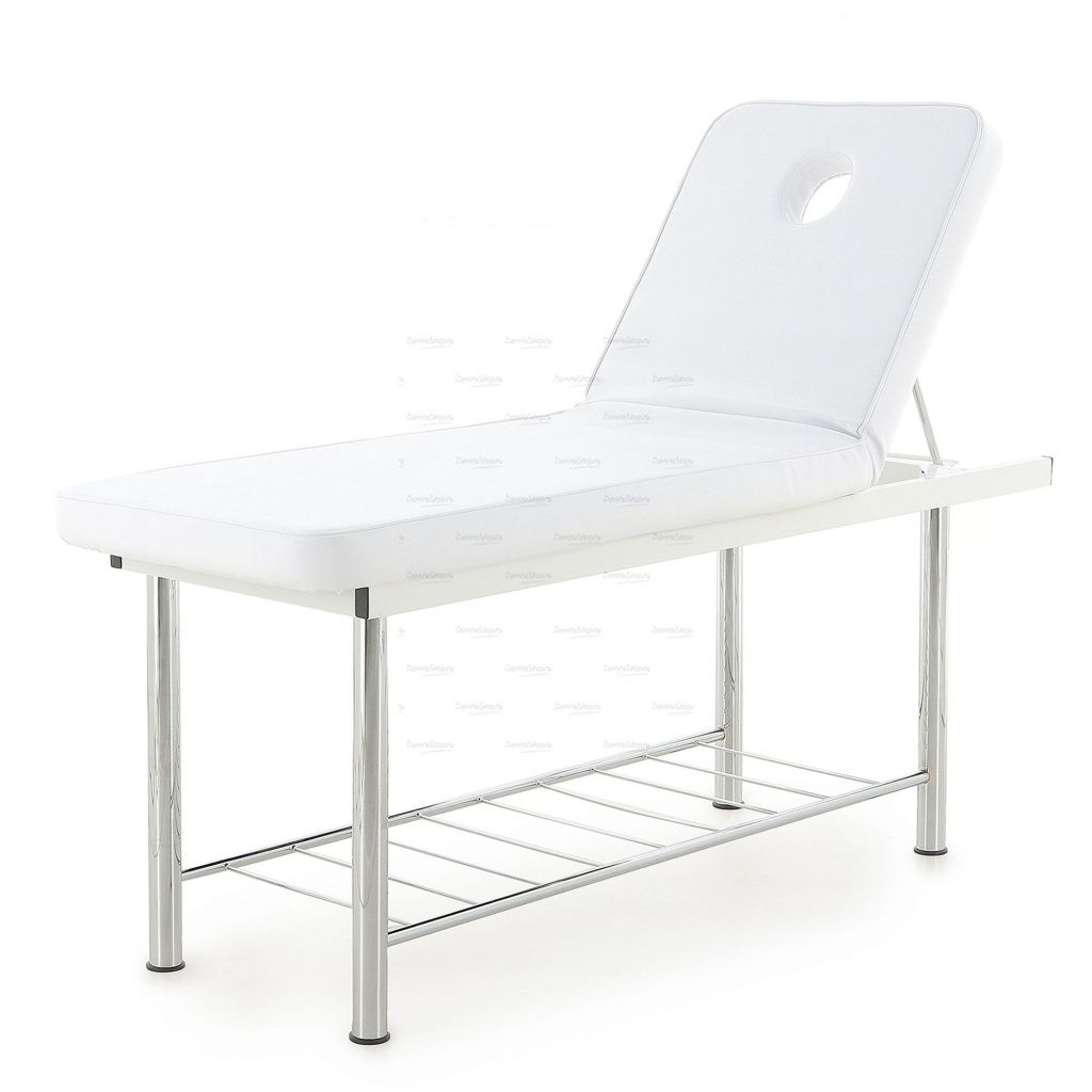 стационарный массажный стол стальной  fix-mt1 (ss2.01.00) купить в Denirashop.ru