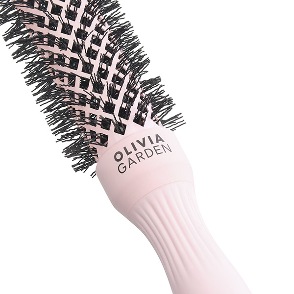Термобрашинг Olivia Garden ID2221, Expert Blowout SpeedXL Wavy Bristles Pastel Pink, 25 мм, розовый фото