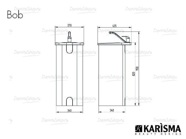 Парикмахерская мойка BOB Karisma K905
