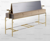 гримерный стол  watson на две секции модель d купить в Denirashop.ru