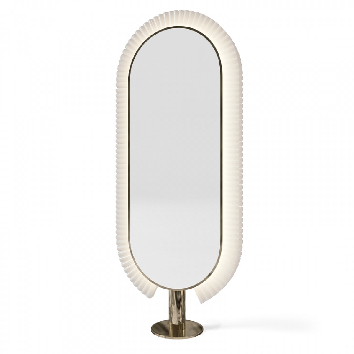 Зеркало парикмахерское KATHERINE COLLAR WITHOUT SHELF GCMW228KA