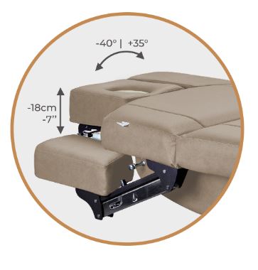 Массажный стол Verona EVO New картинки Lemi 1446