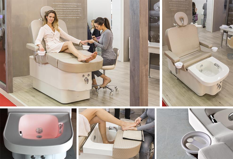 Многофункциональная  кушетка с ванной для педикюра All in One картинки  Nilo Spa Design 9021