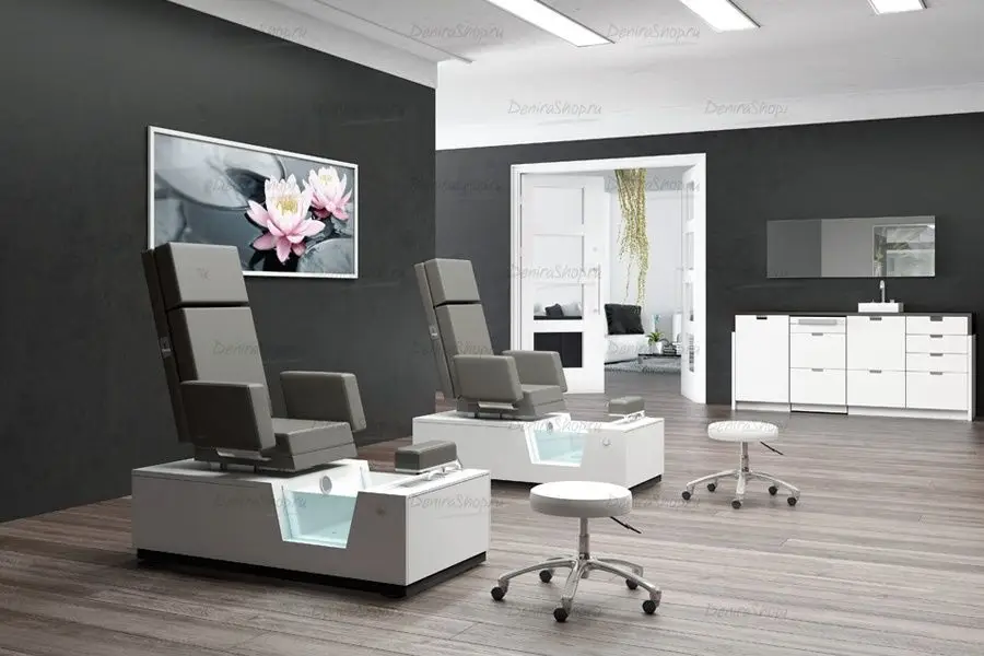 Многофункциональное педикюрное кресло Gharieni PediSpa Square фото и картинка купить в Москве