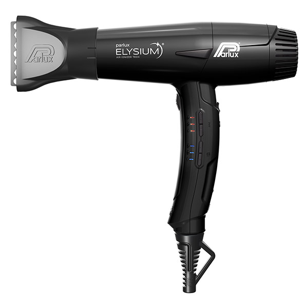 Фен Parlux Elysium Air Ionizer, 2300Вт, ионизация, 3 режима, 3 скорости, черный фото