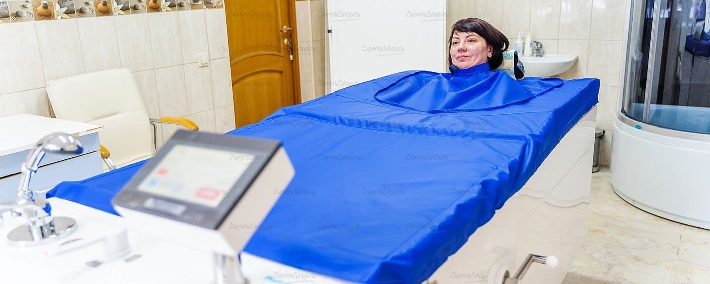 Пароуглекислая ванна «Оккервиль Комби» (с дверцей)  Physiotechnica