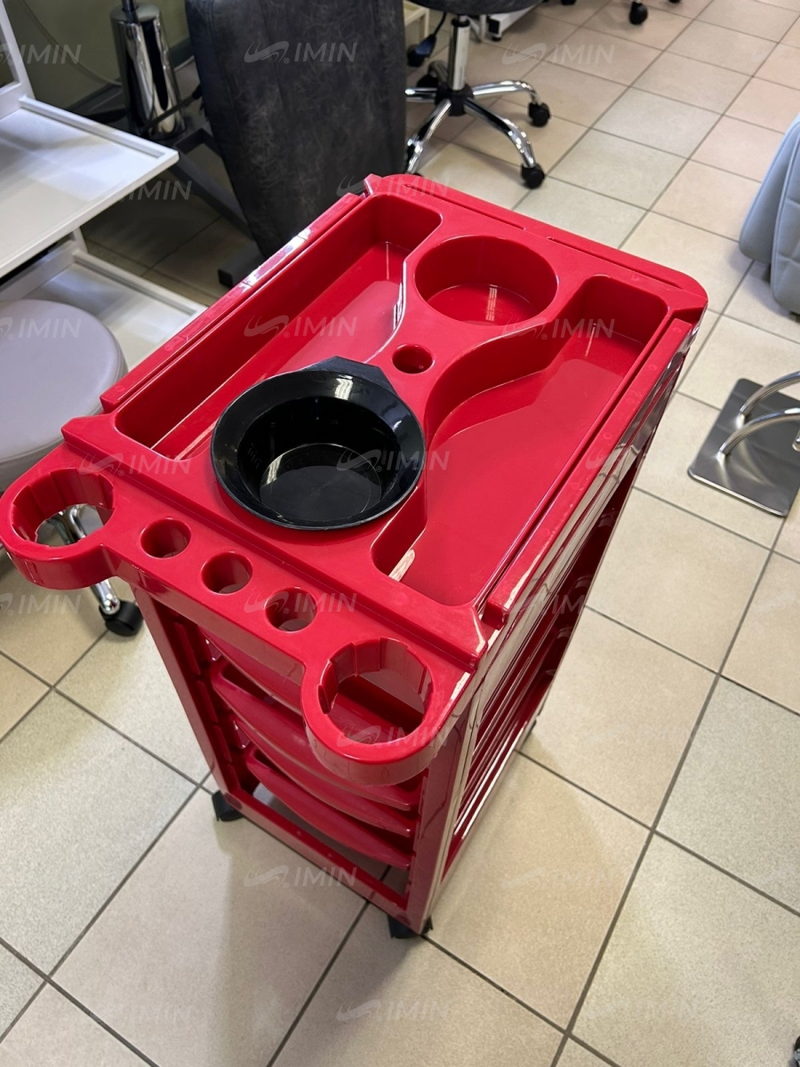 Тележка парикмахерская YC 109-RED фотография купить