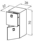 Тумба парикмахерская CABINET SHOP GA фотография купить