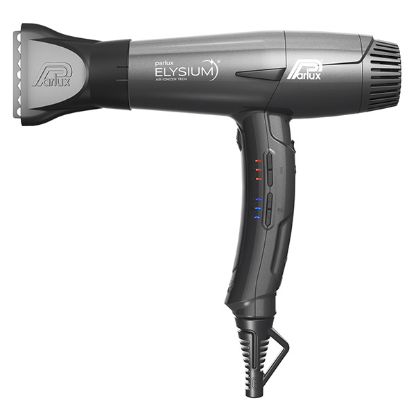 Фен Parlux Elysium Air Ionizer, 2300Вт, ионизация, 3 режима, 3 скорости, графит фото