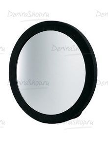 зеркало заднего вида dewal,полимер, черное, с ручкой  d 23,5 см фотографии в магазине Denirashop.ru
