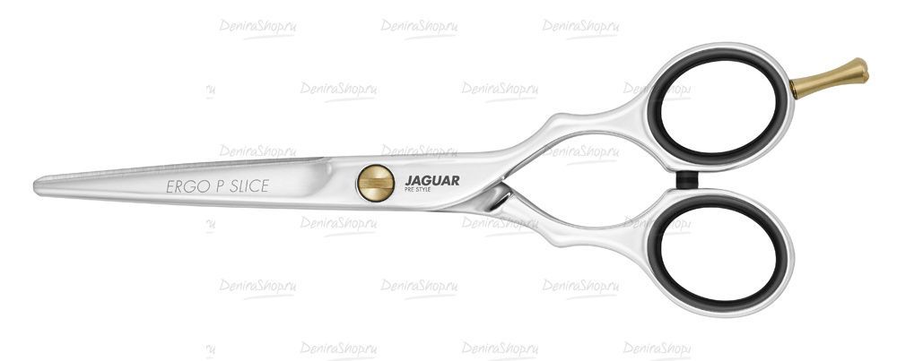 парикмахерские ножницы jaguar ergo p slice прямые 5,5" фото купить 