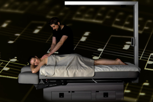 Кушетка Metawell Augmented Massage Gharieni картинки Gharieni Metawell Augmented