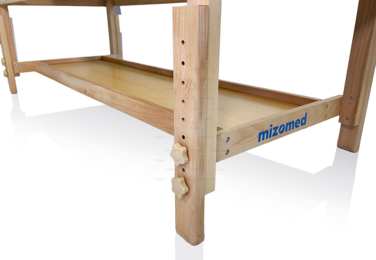 Массажный стационарный стол Mizomed Stationary Pro 1, бежевый картинки Мизомед 49012