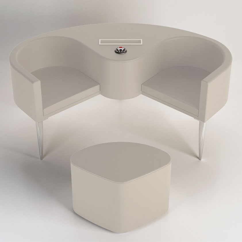 Диван для ожидания LOVE SEAT картинка и фото
