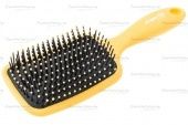 Щётка для волос Argan Oil большая жёлтая фото по выгодной цене в интернет магазине Denirashop.ru 