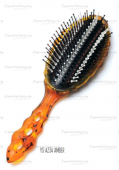 Щетка для волос Eco Styler янтарная фото в интернет магазине Denirashop.ru 