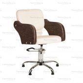 парикмахерское кресло рио (гидравлика + пятилучье) купить в Denirashop.ru