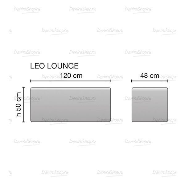Пуф для ожидания LEO LONGUE картинка и фото