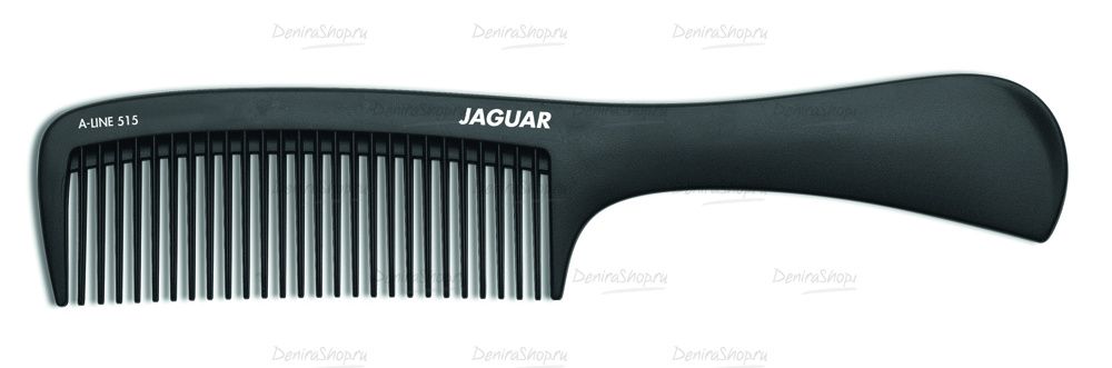 гребень с рукояткой черный, 20.3 см jaguar a515 фотографии в магазине Denirashop.ru