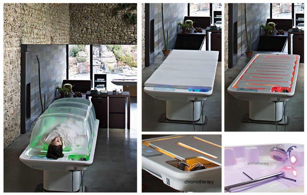 Массажный стол Wet Table картинки  Nilo Spa Design 9020