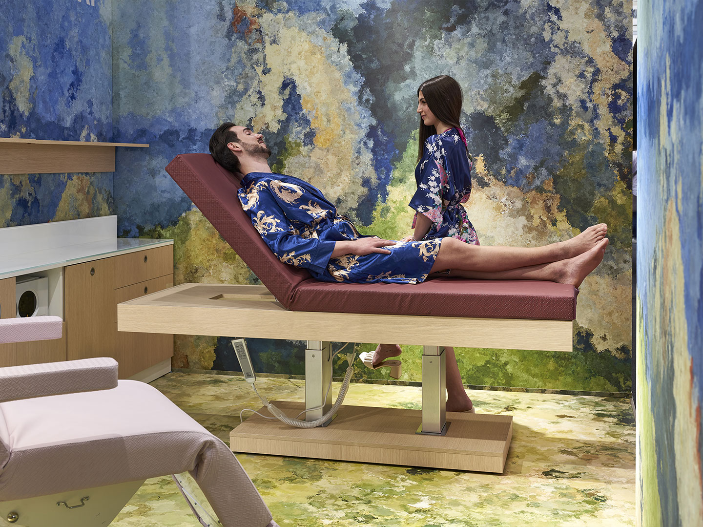 Кушетка многофункциональная ABU DHABI картинки  Nilo Spa Design ABU DHABI