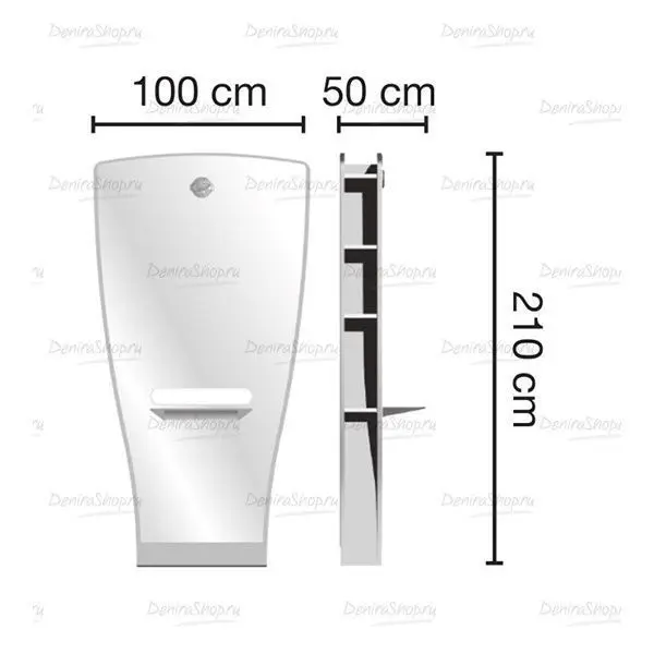 Зеркало парикмахерское FLUT 9821
