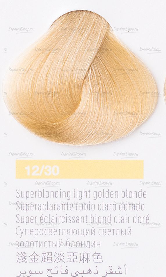 New 12/30 Суперосветляющий золотистый блондин 60 мл купить фото
