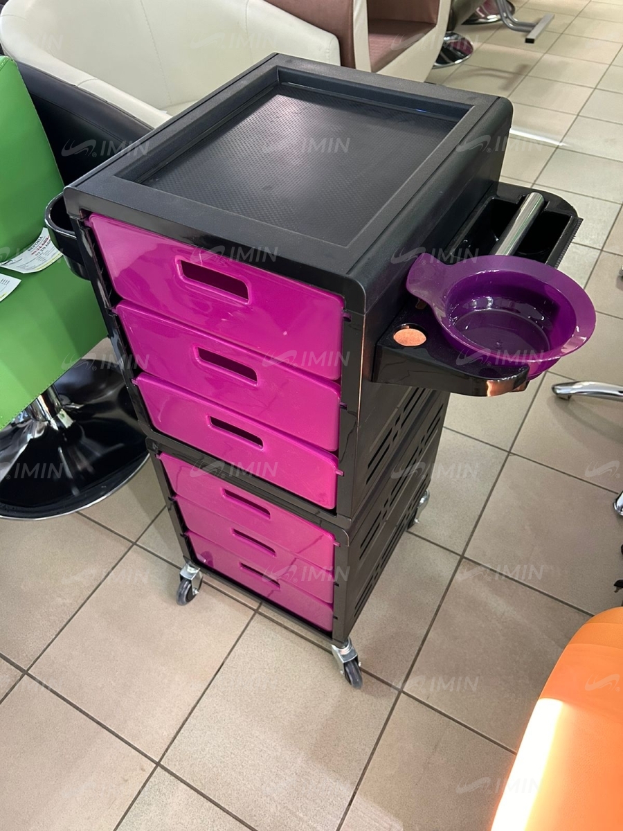 Парикмахерская тележка "Виво" Purple фотография купить
