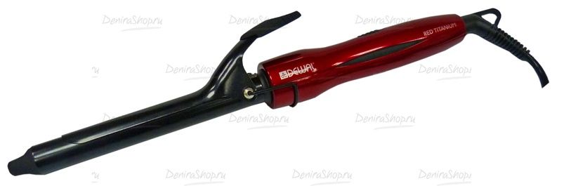 плойка  для волос dewal pro red titanium, 19 мм, 40вт в магазине Denirashop.ru