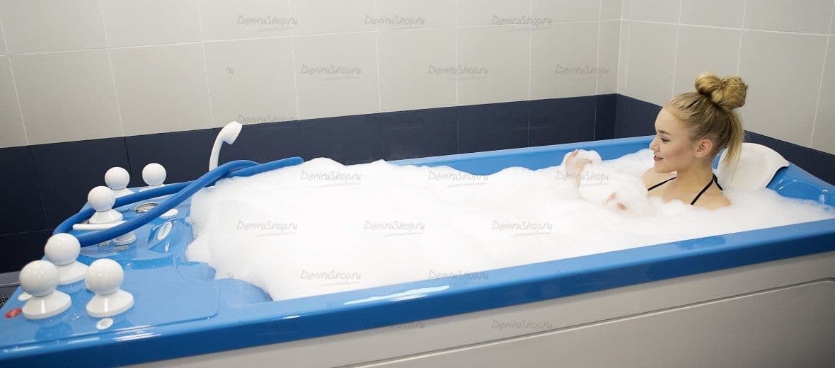 Ванна водолечебная «Ладога» для подводного душ-массажа  Physiotechnica
