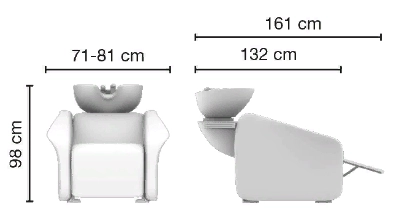Парикмахерская мойка ANTEO Ceriotti 57221