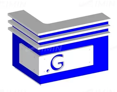 Стойка администратора «Точка G» (арт. 0538)  купить картинки Имидж Инвентор