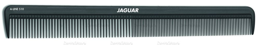 расческа универсальная черная, 21.6 см jaguar a510 фотографии в магазине Denirashop.ru