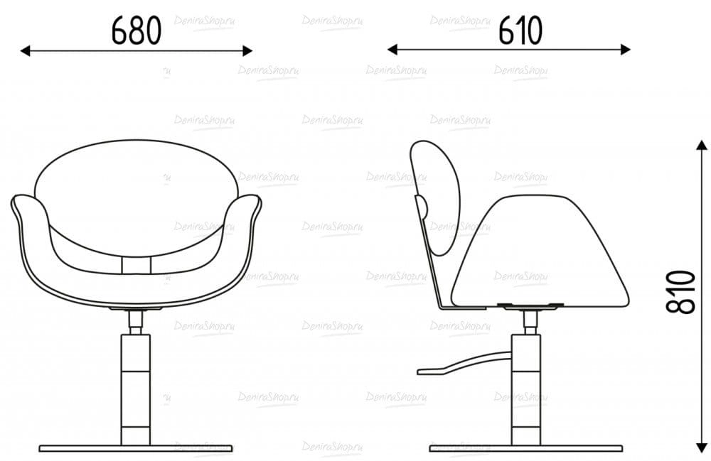Парикмахерское кресло WAVE Karisma