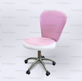 стул для мастера "влад", низкий (хром) купить в Denirashop.ru