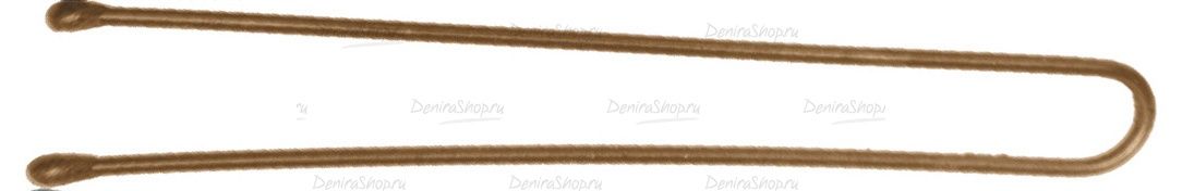 шпильки dewal коричневые, прямые 60 мм, 60 шт/уп, на блистере, мягкие фотографии в магазине Denirashop.ru