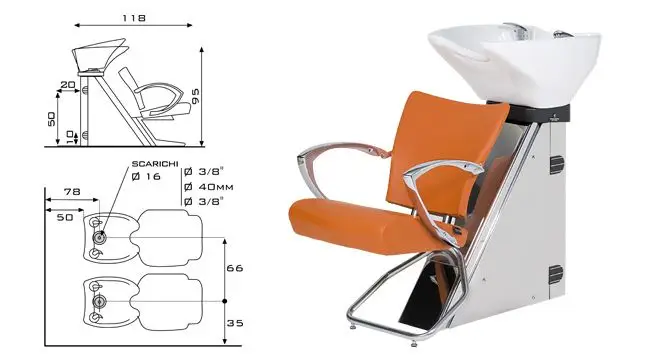 Мойка парикмахерская ARCO ALL Pietranera 31AL.G1