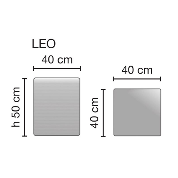Пуф для ожидания LEO картинка и фото