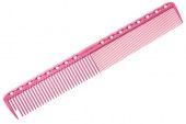 Купить Расческа для стрижки многофункциональная с рельефным обушком 18,9 см розовая для стрижки фото