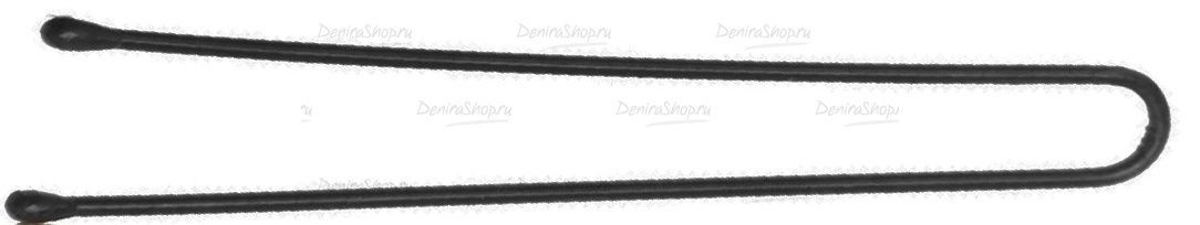 шпильки dewal черные, прямые 60 мм, 200 гр, в коробке, мягкие фотографии в магазине Denirashop.ru