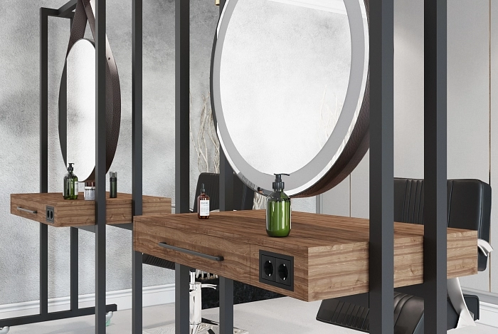 Парикмахерское зеркало TARUS DUO 13144