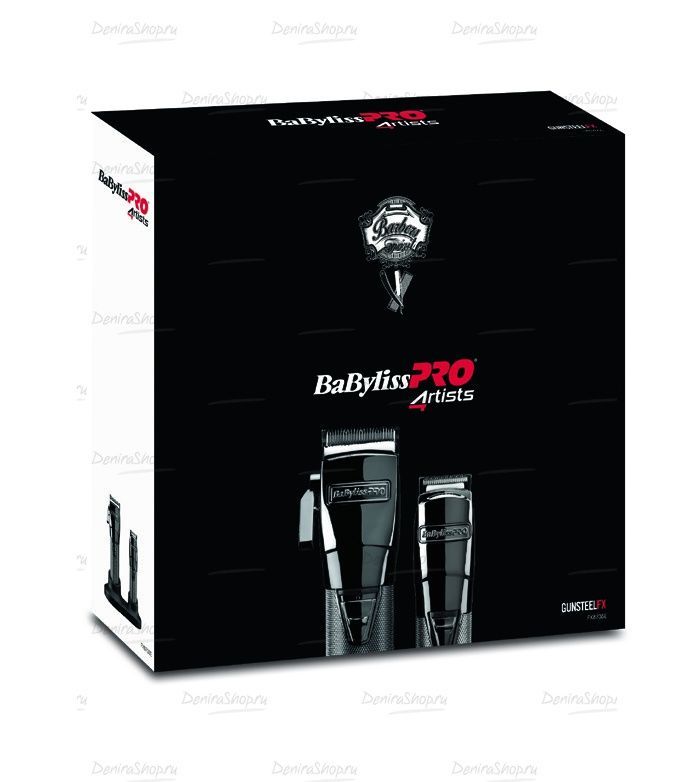 Набор Babyliss Pro машинка + триммер GUNSTEELFX фото
