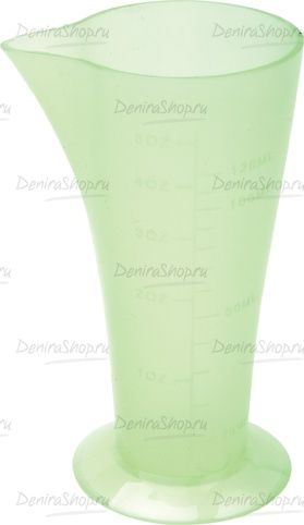 стакан мерный dewal, зеленый, с носиком 120 мл фотографии в магазине Denirashop.ru