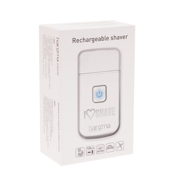 Компактный шейвер harizma I Love Shave для стрижки и бритья фото