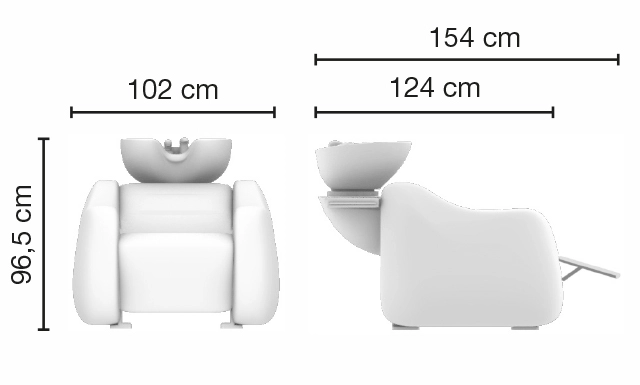 Парикмахерская мойка QUEEN Ceriotti 57220