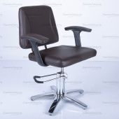 парикмахерское кресло "норм" (мягкий подлокотник) купить в Denirashop.ru