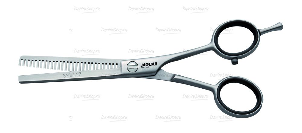 парикмахерские ножницы jaguar satin 27 филировочные 5,5" фото купить 