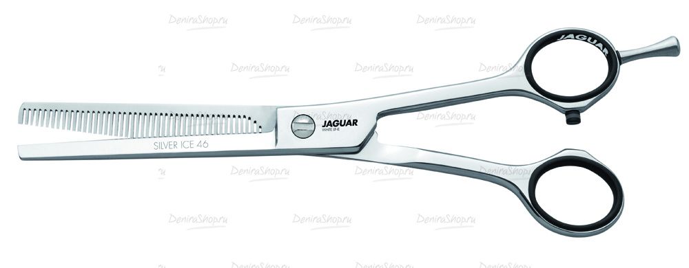 парикмахерские ножницы jaguar silver ice 46 филировочные 6,5" фото купить 
