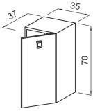 Тумба парикмахерская CABINET SHOP A фотография купить